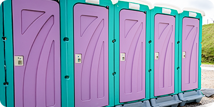 仮設トイレ・シンク等